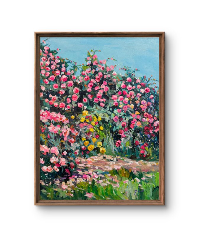 Blossoms In Spring 1 Acrylic 12X16