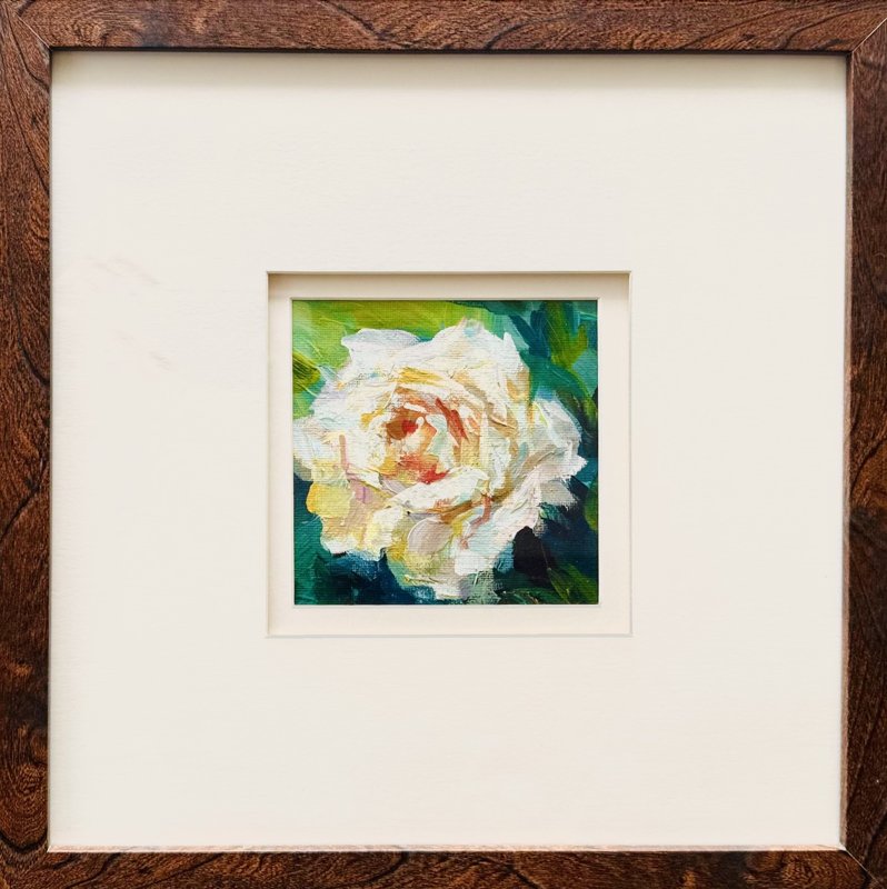 Moonlit Rose Acrylic 6X6