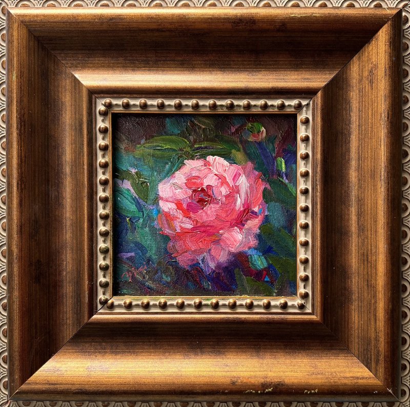 Unfolding In Solitude Acrylic 6X6 