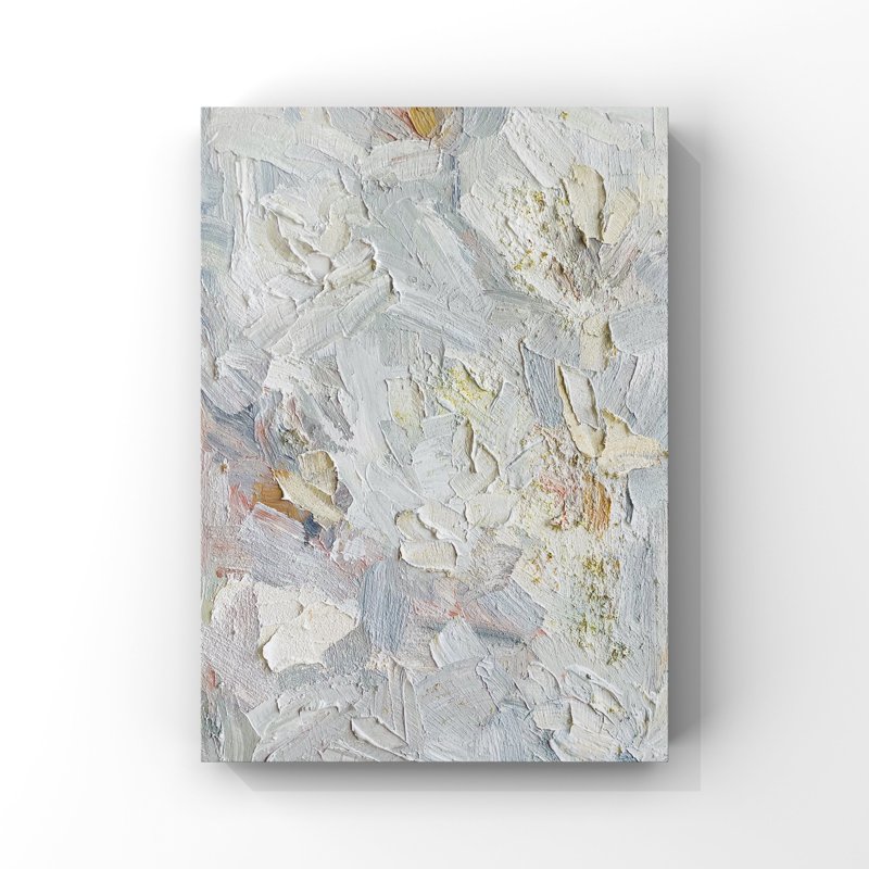 Silent Morning Mixed Media 24X36