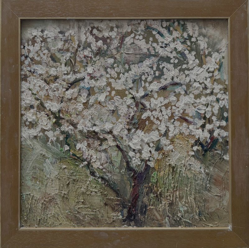 Drawn From The Soil 1 Oil On Panel 12X12