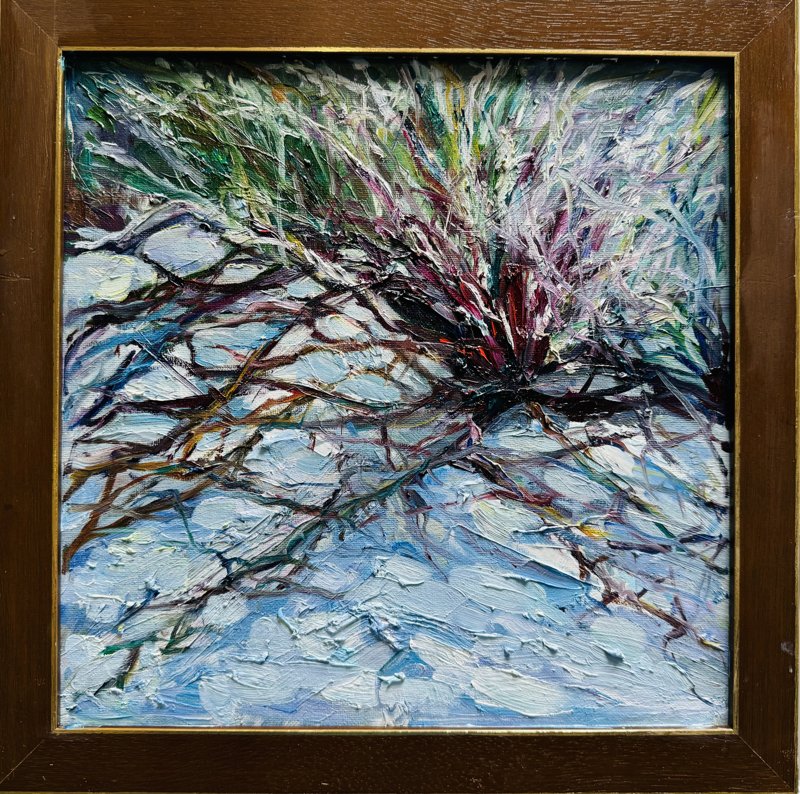 Still And Growing 2 Oil 12X12