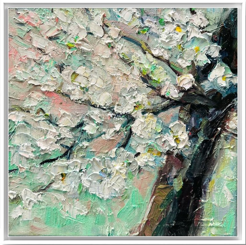 Where It All Begins 1  Oil On Canvas 12X12