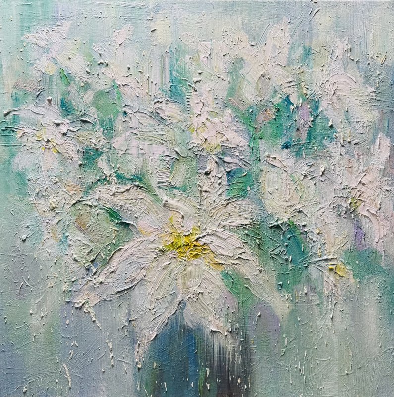 Where It All Begins 3 Oil On Canvas 24X24